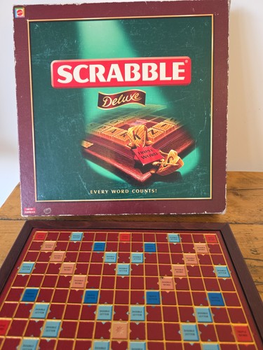 Scrabble deluxe edition - scrabble,