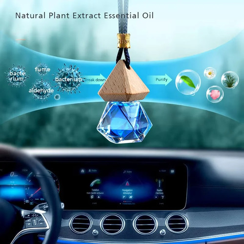 Hanging empty car mini perfume - car,