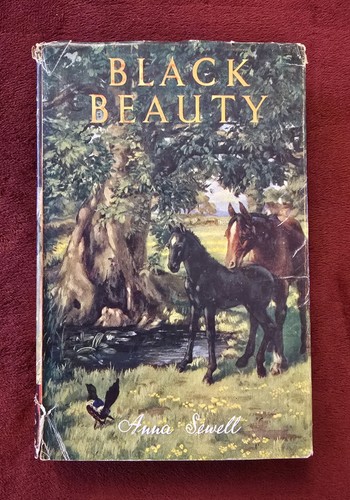 Vintage book black beauty - beauty, by