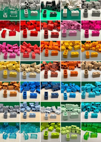 Lego bricks 3004 red - 1,, 3004,