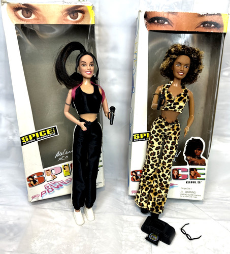 Vtg 1997 spice girls dolls - spice,