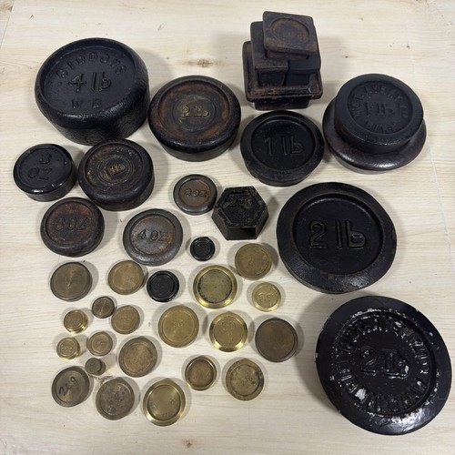 Vintage cast iron brass - iron,