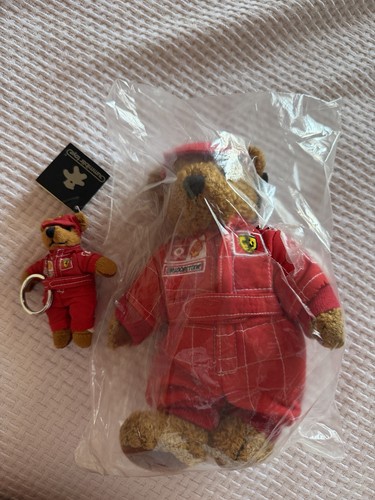 Vintage ferrari teddy bear - ferrari,
