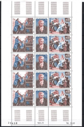 Monaco 1470 1472 mnh - 1470-1472, as