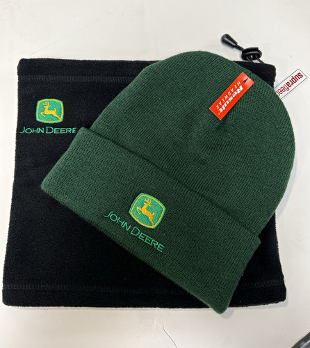 John deere knit beanie hat - knit,