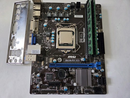 Msi h61m p31 motherboard - msi,