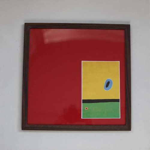 Joan miro framed art - art, print.