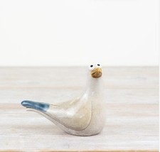 Seagull ornament ceramic home - ornament,