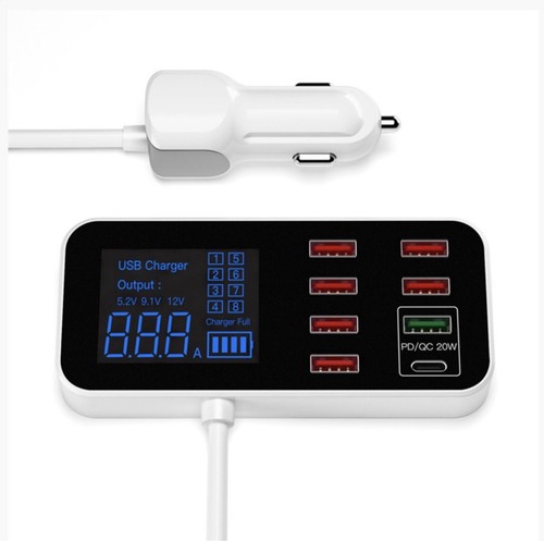 Ports car qc3 usb - 8,