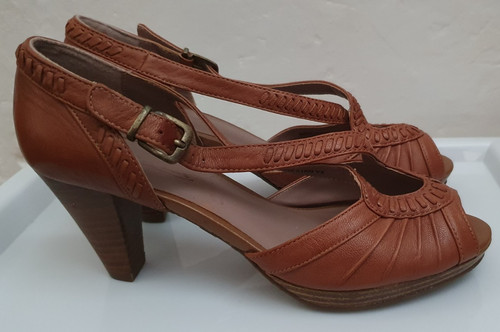 Ladies footglove tan leather - footglove,