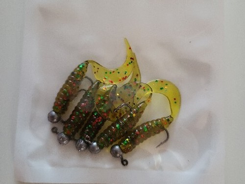 Curly tail fishing baits - tail,