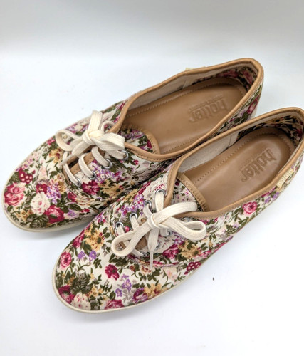 Hotter ladies floral canvas - ladies,