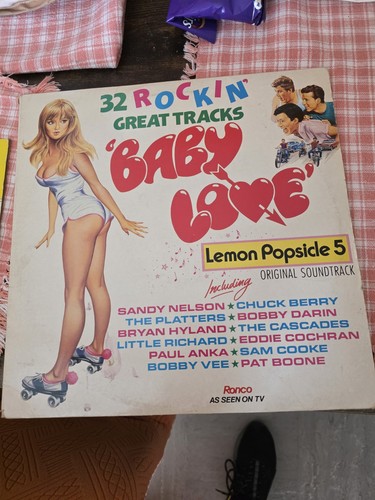 Lemon popsicle vinyl - lemon,