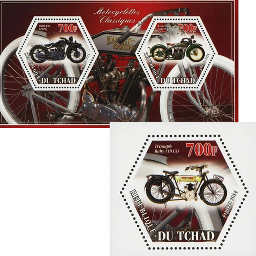Classic motorcycle bmw - motorcycle, stamp