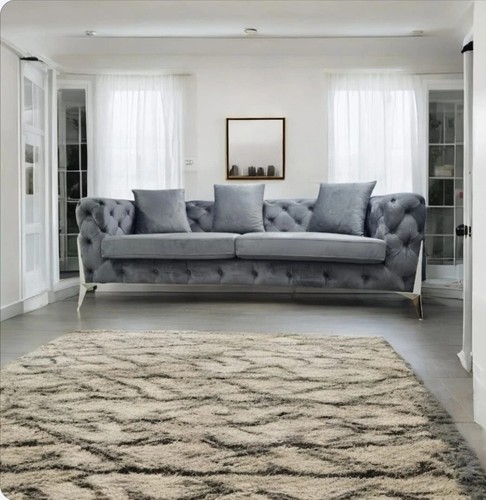New chesterfield sofa grey - chesterfield,