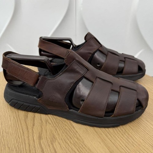 Men timberland sandals brown - sandals,