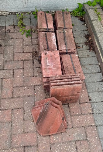 Marley concrete red plain - concrete,