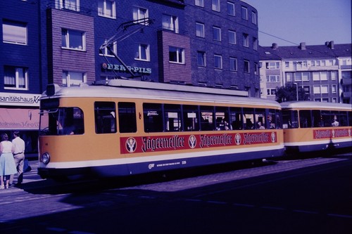 1989 germany original - bus, tram