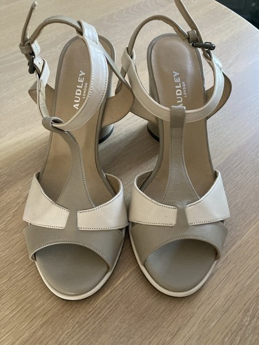 Audley strappy sandals cream - audley,