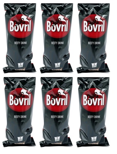 Bovril beefy hot drink - hot,