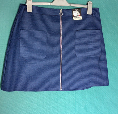 Ladies blue mini skirt new - ladies,