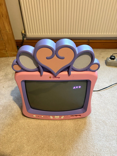 Disney md3723 pink purple crt - disney,