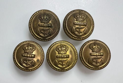 Royal navy officers buttons - royal,