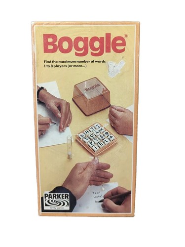 Vintage boggle 1978 parker - vintage, boggle,1978