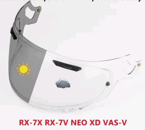 Photochromic visor lens - photochromic, shield