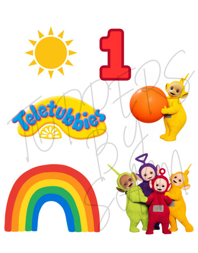 Teletubbies inspired edible - inspired,