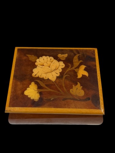 Vintage italian wood inlaid - italian,