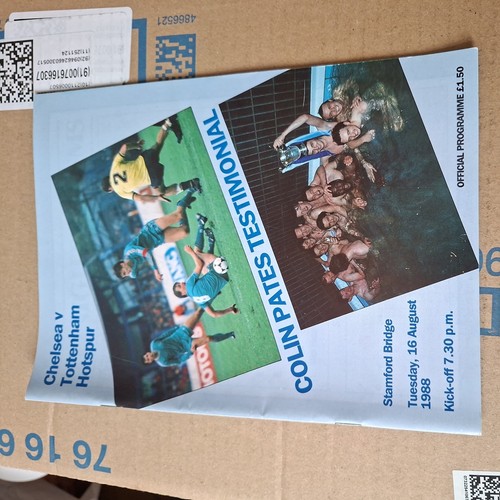 1988 chelsea v tottenham - 16/08/1988,