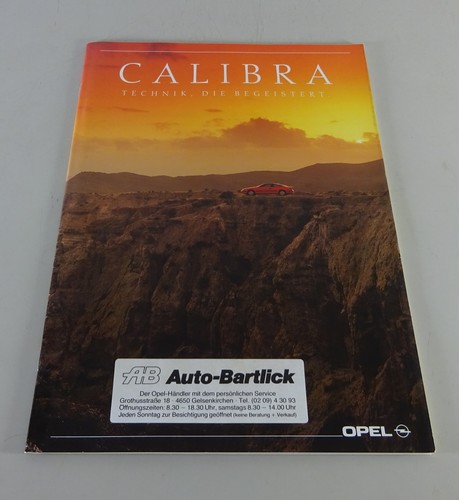 Folder brochure opel - folder/brochure,
