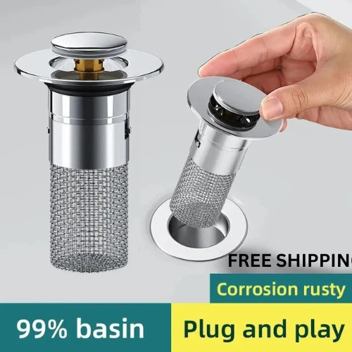 Bathroom sink plug stopper - bathroom,
