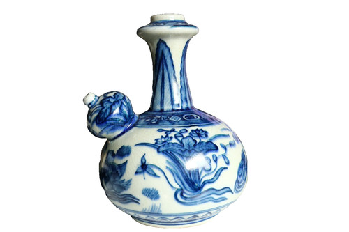 Antique chinese blue and - antique, white