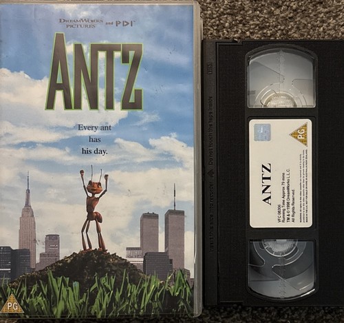 Antz vhs big box rental - vhs,