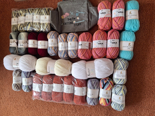 Knitting crochet yarn - yarn, job