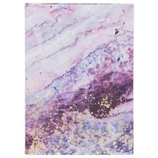 Purple marble with gold foil - marble,