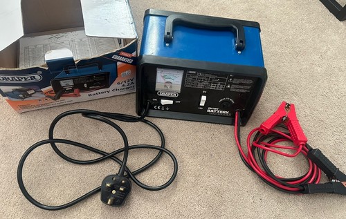 Draper 12v battery charger - draper,