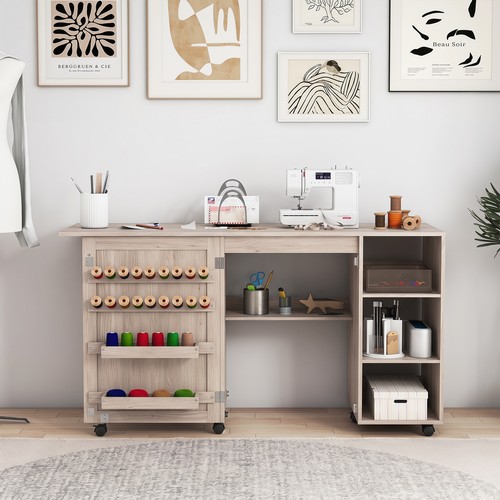 Sewing craft station folding - sewing,