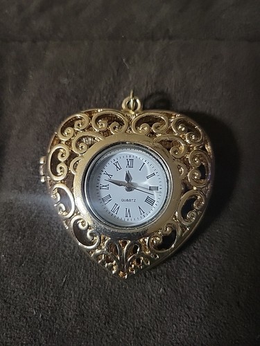 Heart locket watch - heart,