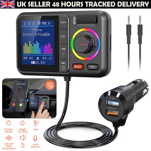 Bluetooth5 car fm - bluetooth5.0,