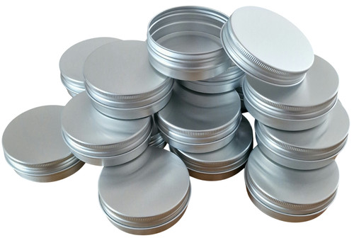 Round aluminium tin with - aluminium,