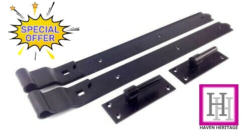 Black cranked hook band - cranked, &