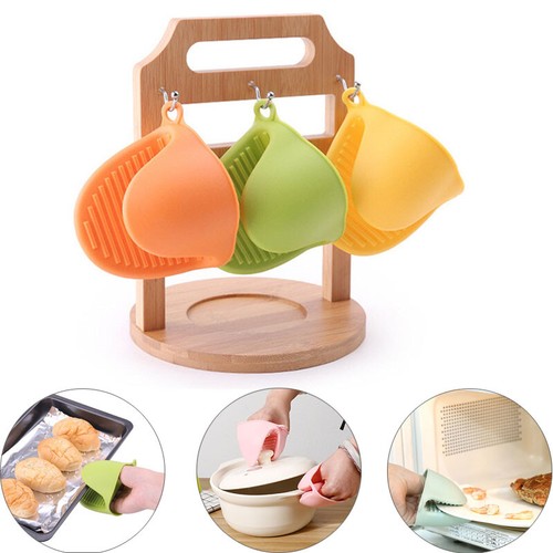 Pot holder silicone mitt - holder,
