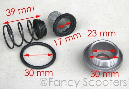Oil filter and - filter, drain