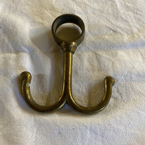 Brass rail hook - rail,
