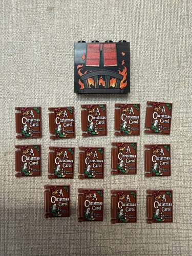 Custom printed lego parts - printed, used