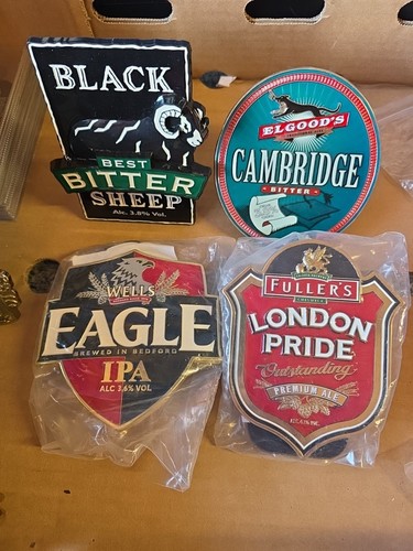 Beer pump clips badges - pump,