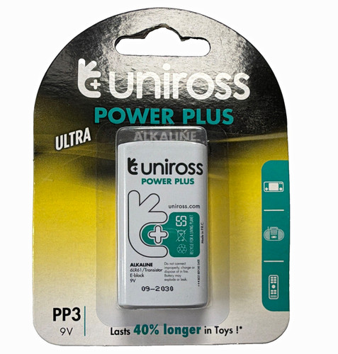 Uniross power plus - plus, alkaline